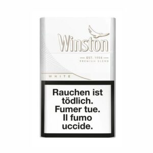 Winston White Box Cigarettes