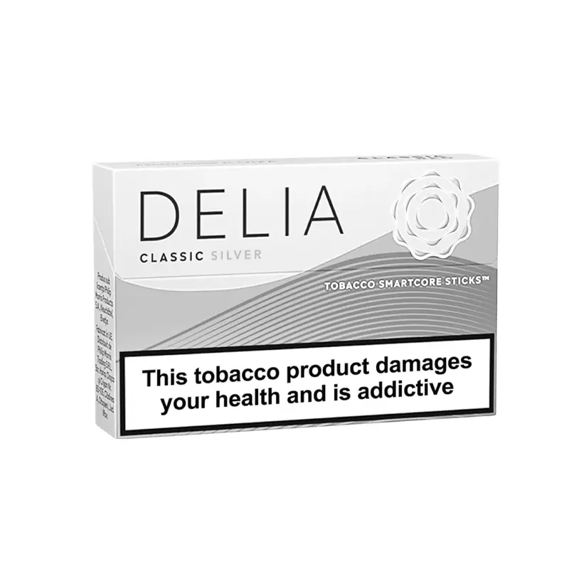 DELIA Classic Silver: Smooth Tobacco & Light Experience